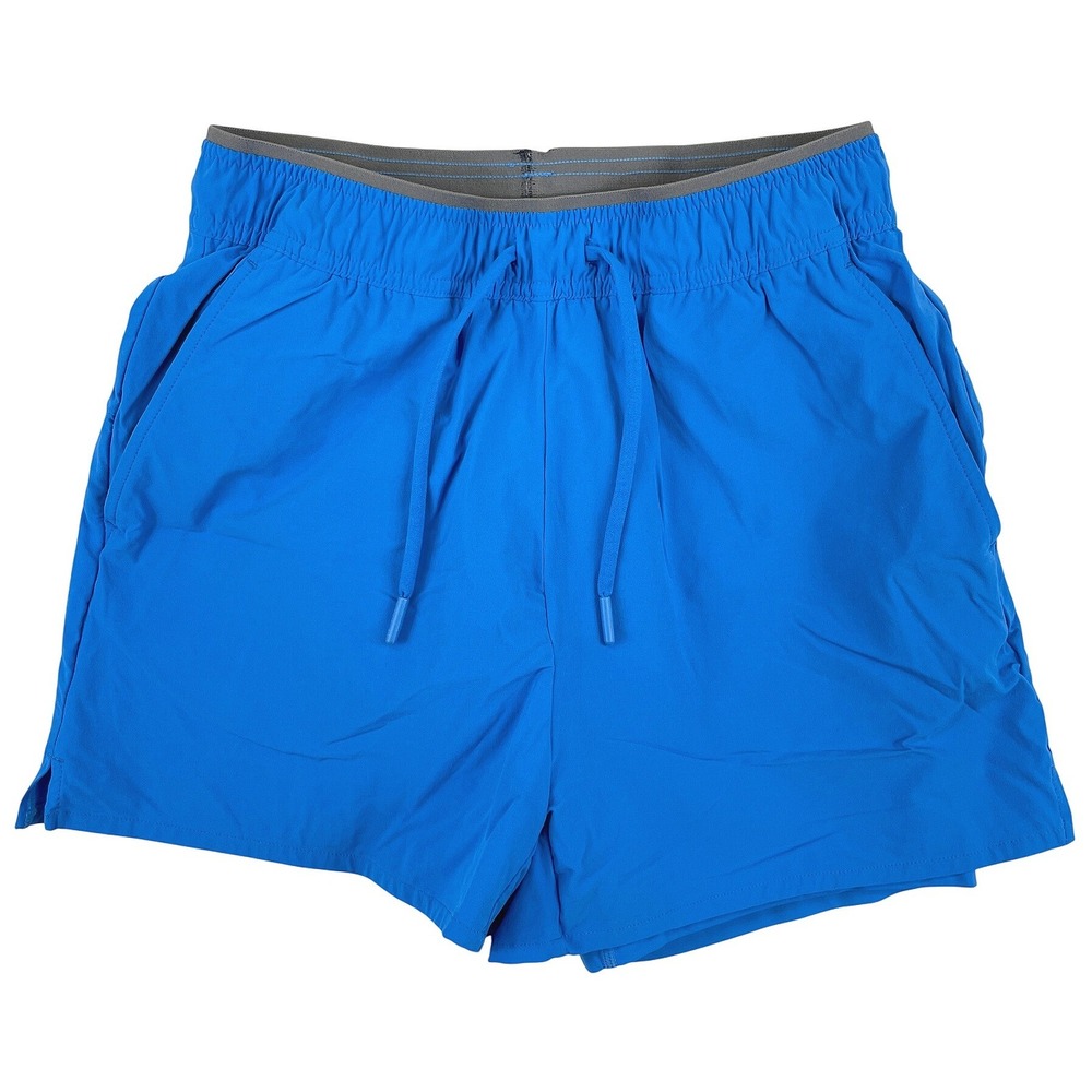 Andar Women's Size 2 French Blue Athletic Shorts Drawstring Activewear Sport